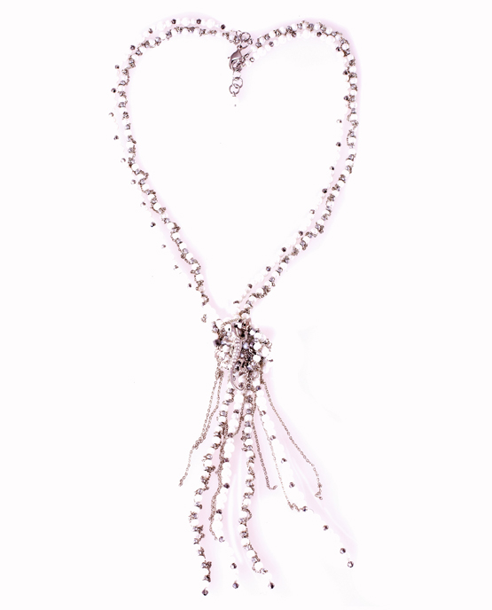 Gekko Long Statement Pearl Necklace Caterina Wills Jewellery