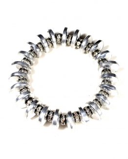 Aluminium Rondelle Bracelet